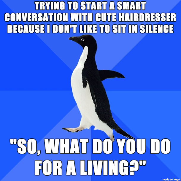 The silence was even more awkward afterwards