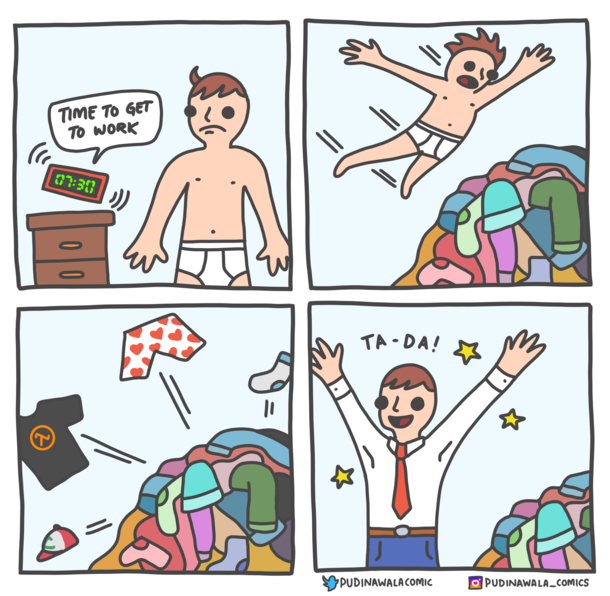 The Sort of Clean Pile 