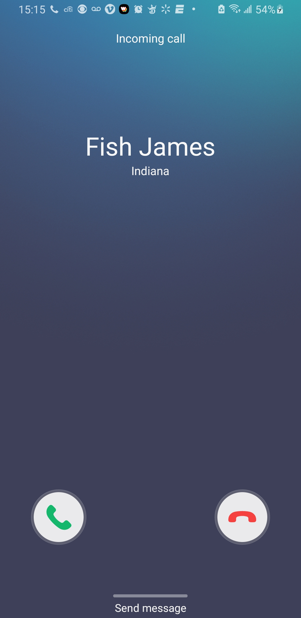 The spam robo callers arent even trying anymore
