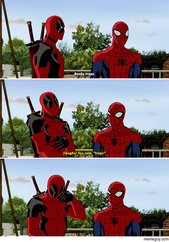 The Spider-ManDeadpool relationship in a nutshell