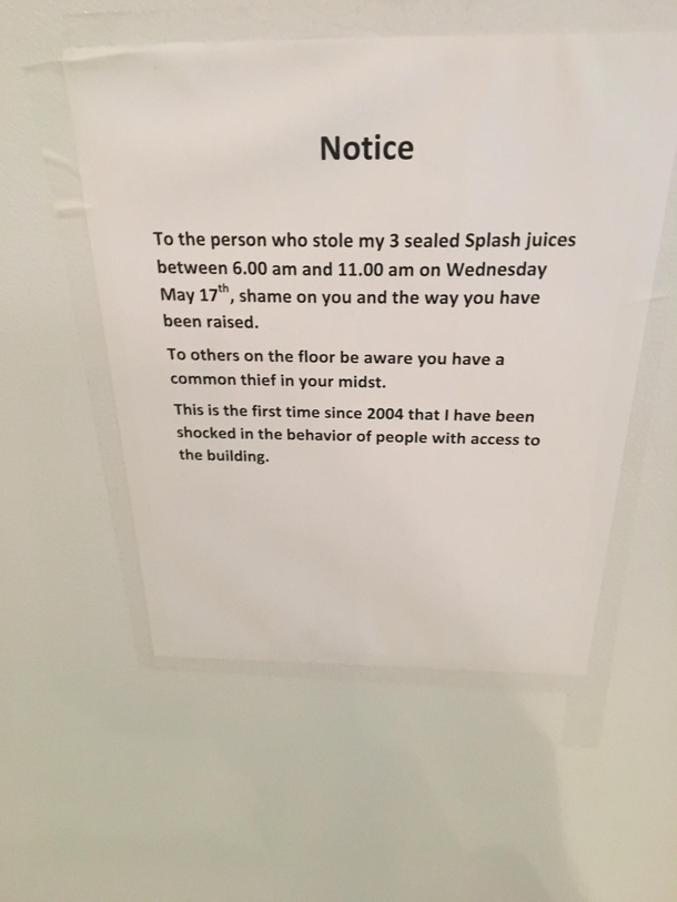 The Splash Juice Bandit