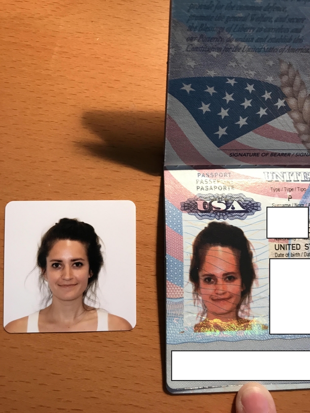 The State Department nailed my girlfriends passport