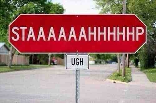 The stop sign of the internet