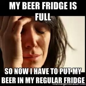 The struggle is real