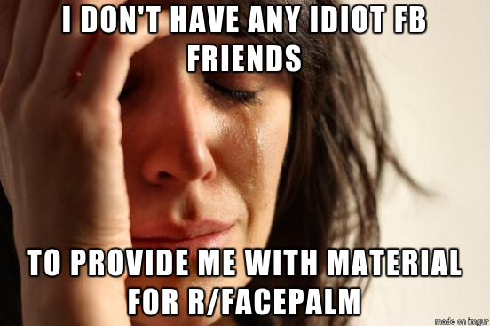 The struggle is real