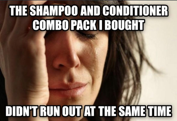 The struggle is real