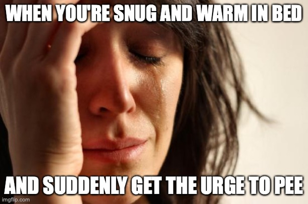 The struggle is real