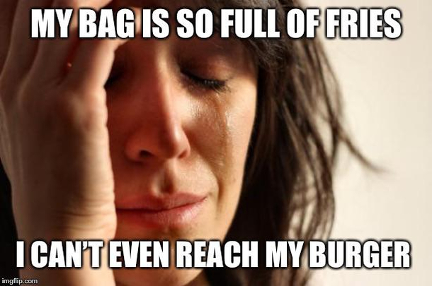 The struggle of getting your food at Five Guys