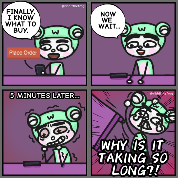 The struggles of online buying