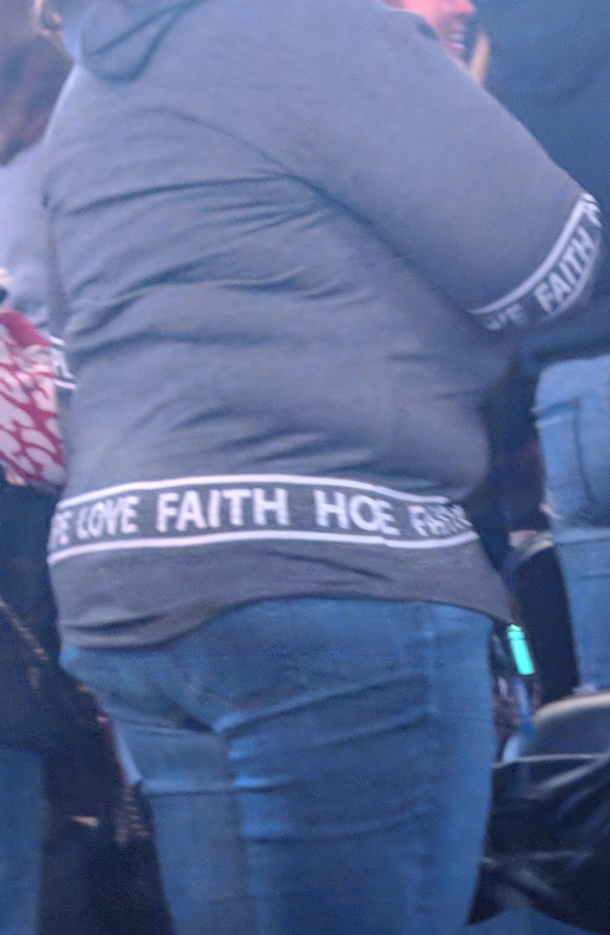 The sweater that calls you out