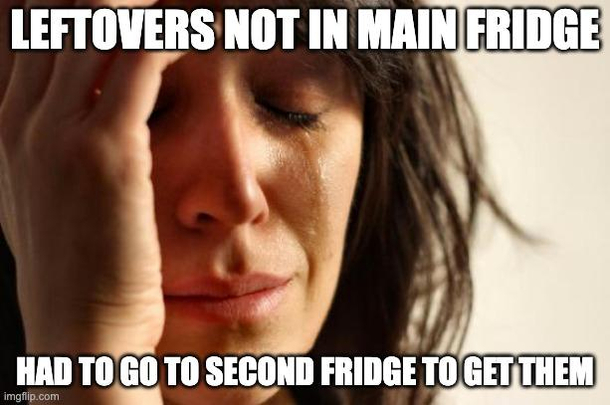 The Thanksgiving struggle is real