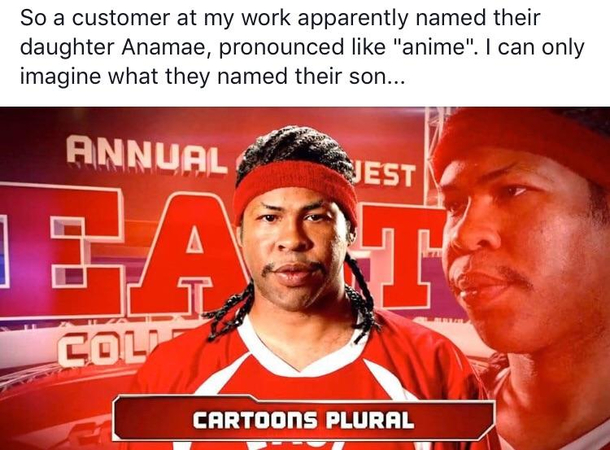 The things parents name their children