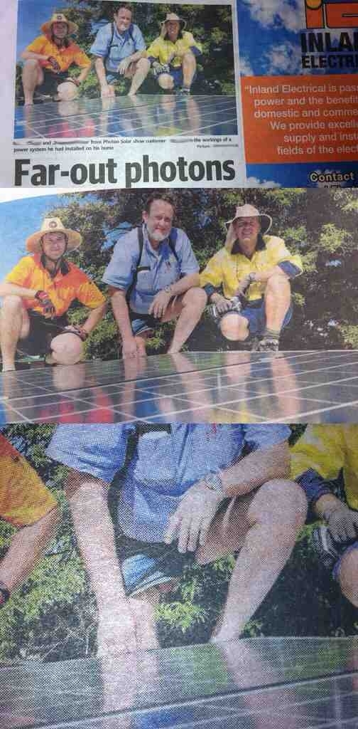 The things that make it into the local paper