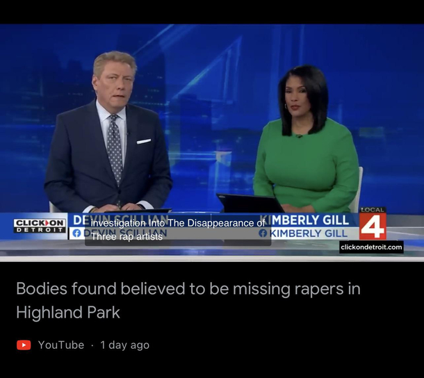 The title of the video and the caption