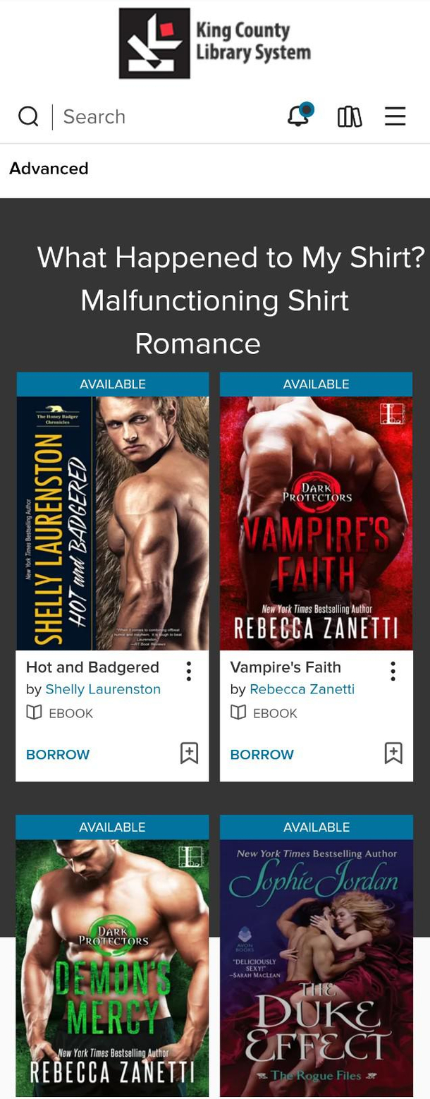 The title this library chose for their featured book theme