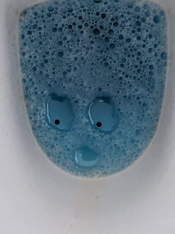 The toilet is fully aware it was curry night last night