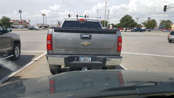 The truck in front of me after lunch