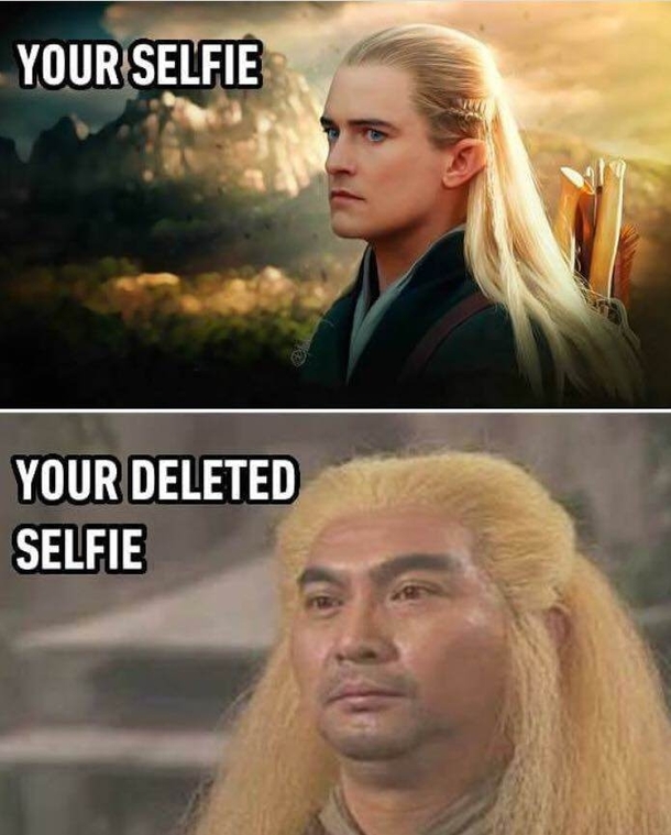 The true behind a selfie 