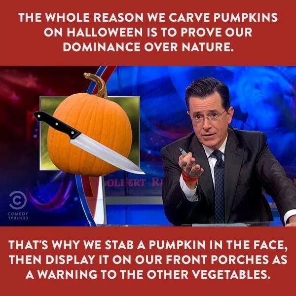 The truth about pumpkin carving