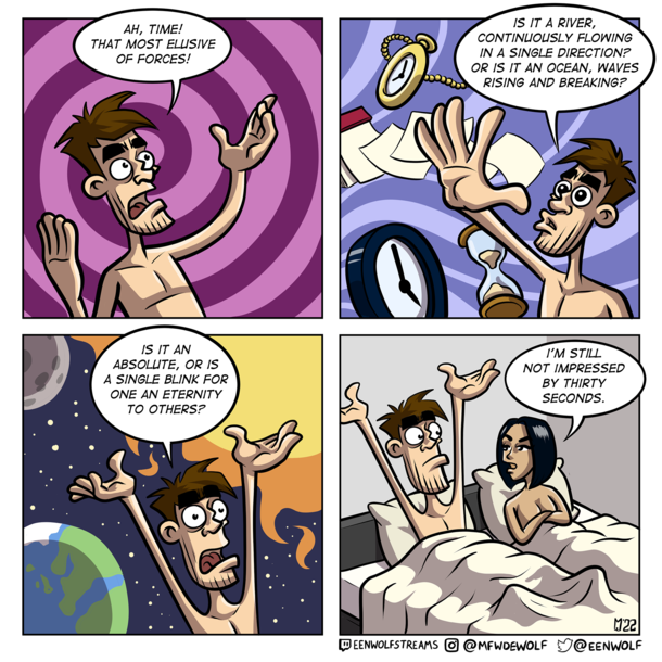 The unfathomable conundrum that is time