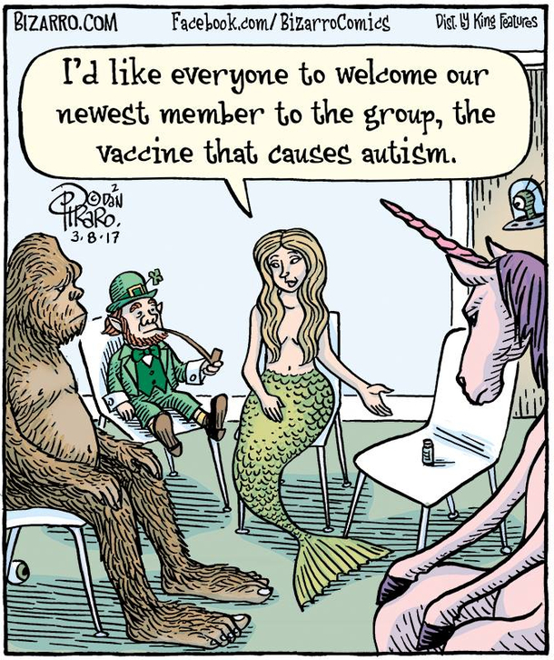 The Unfathomable Dan Piraro On Vaccines And Autism