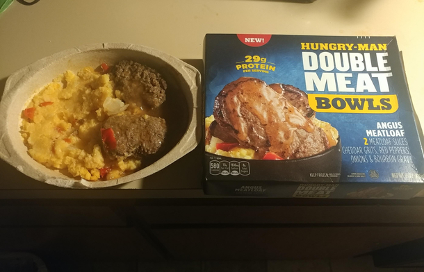 The very definition of Lonely Man Dinners