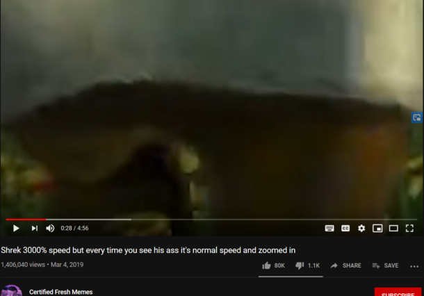 The video we did not deserved but needed