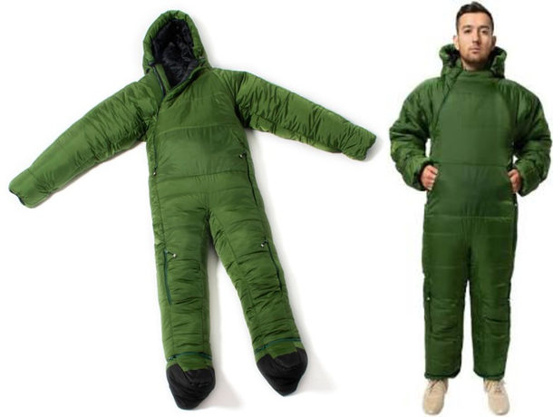The Wearable Sleeping Bag