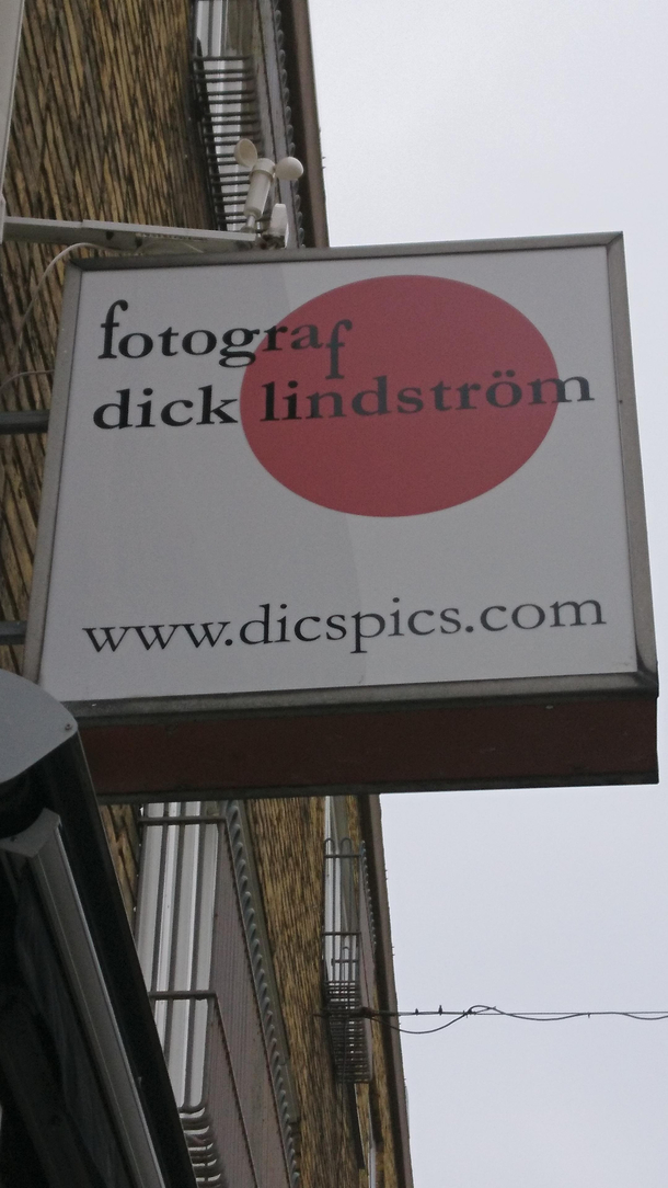 The web page for this photographers studio in Sweden