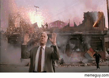 The White House reaction to the chaos