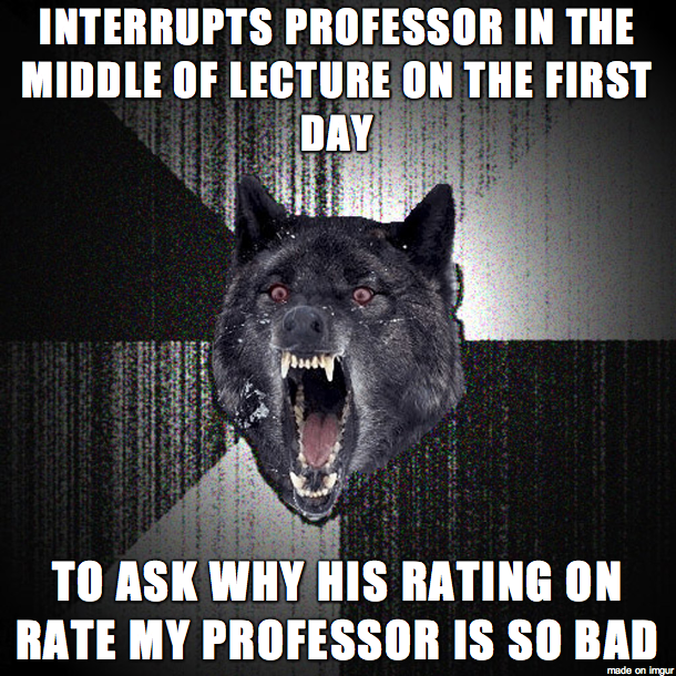 The whole lecture hall was silent after that