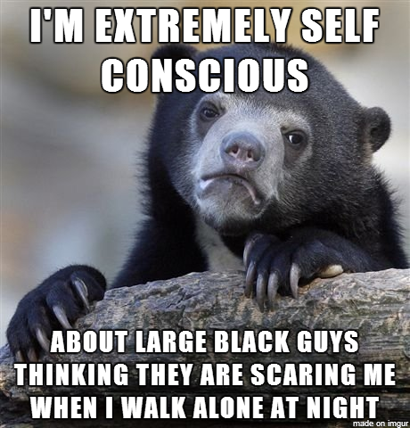 The woes of being an awkward white guy