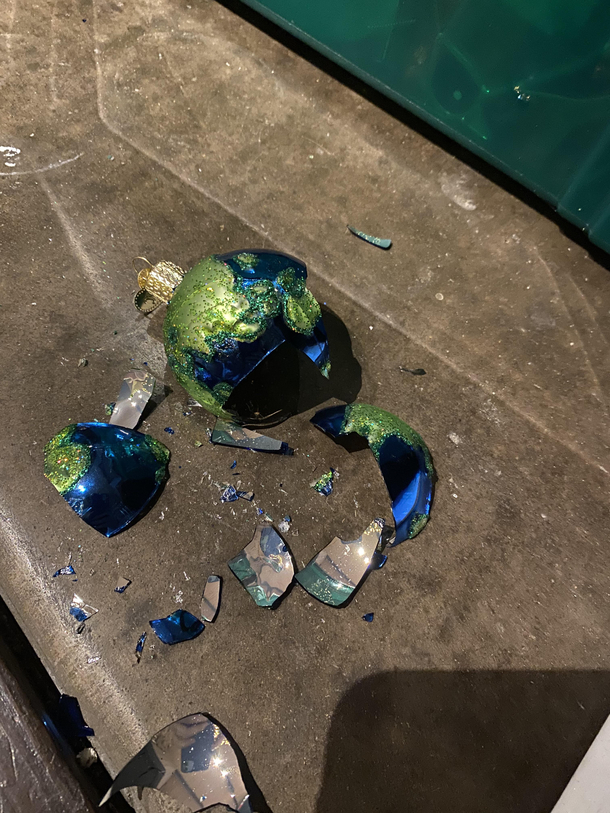 The world broke in 