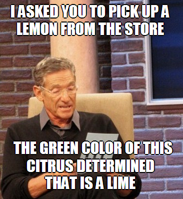 The yellow one