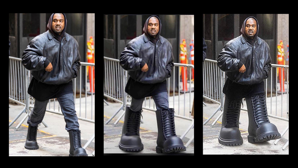 Them Kanye boots just keep getting bigger