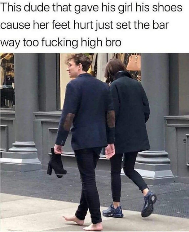 Them shoes wouldnt even hurt 