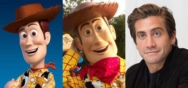 Theme Park Woody Looks Different