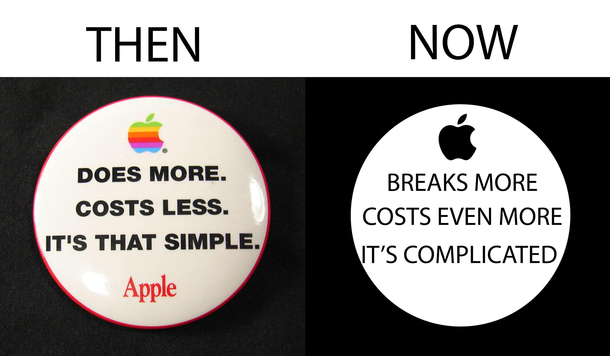 Then and now
