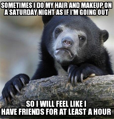 Then I nap on the couch until I stumble to bed at am