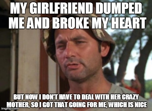 There is always a bright side