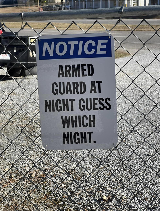 There really is a sign for everything