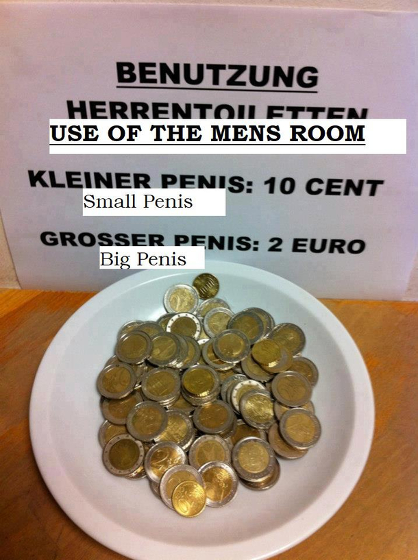 there was a clever cleaner at work