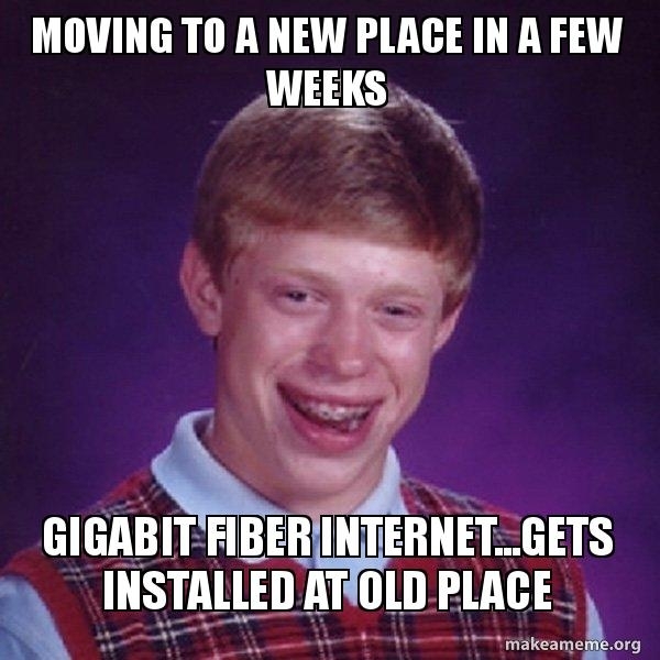 There WERE plenty of reasons to move