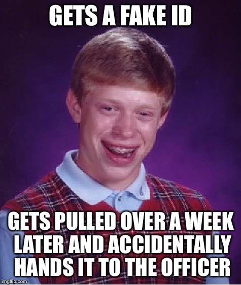 Theres a good level of stupidity also mixed in with his bad luck