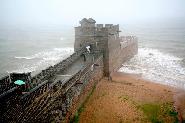 Theres an end to the Great Wall of China