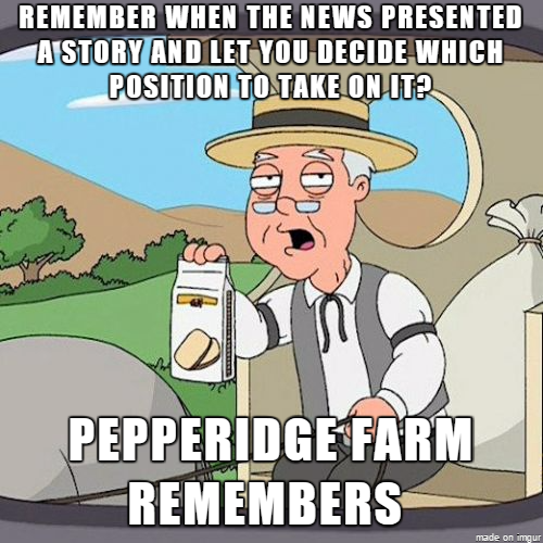 Theres no unbiased journalism any more