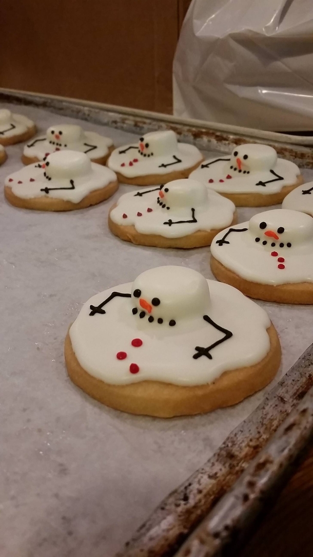 These cookies capture the unseasonably warm weather perfectly