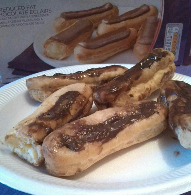 These eclairs