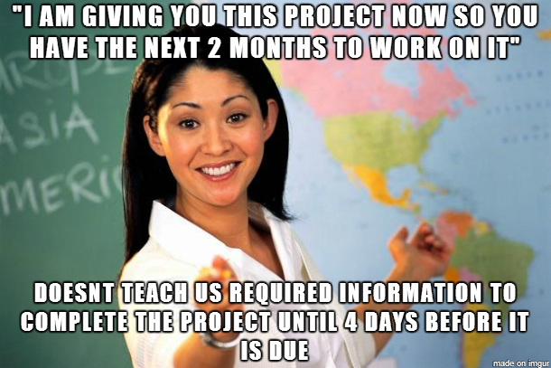 These Kind of Professors Always Pissed Me Off