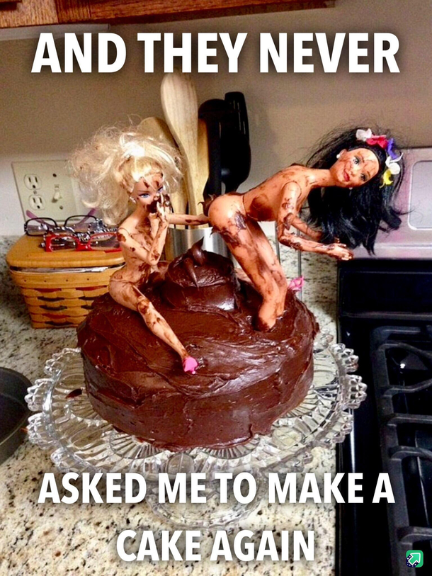 They asked me to make the birthday cake